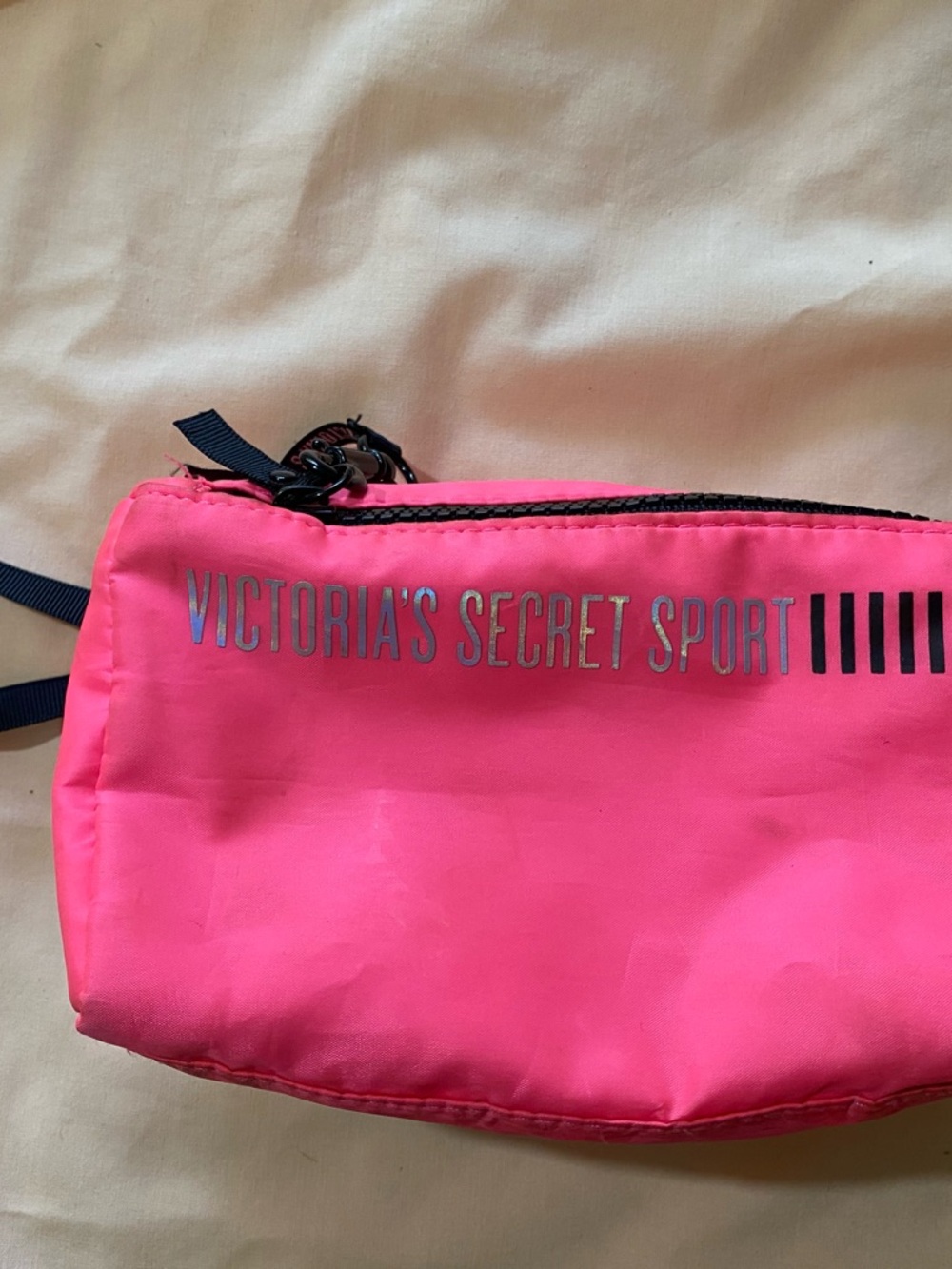 Victoria's Secret Hot Pink Sport Cosmetic Pouch